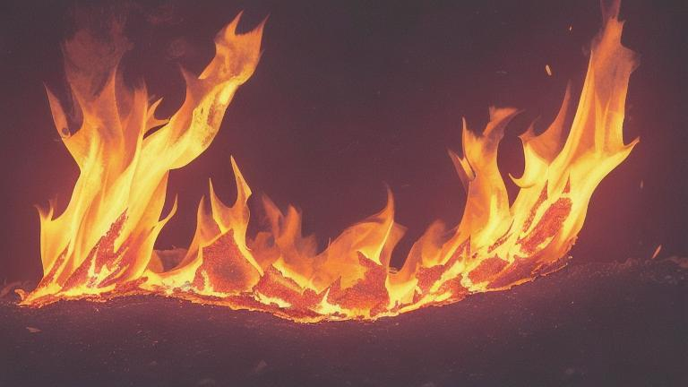 random fire image