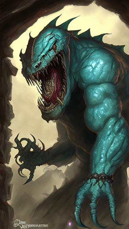 random monster image