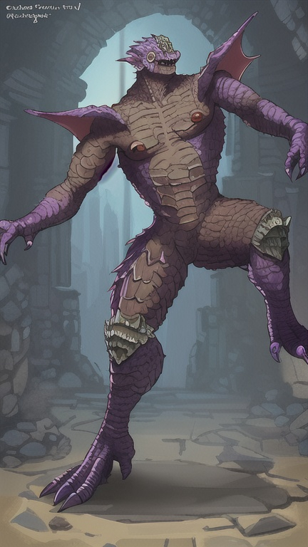 random monster image