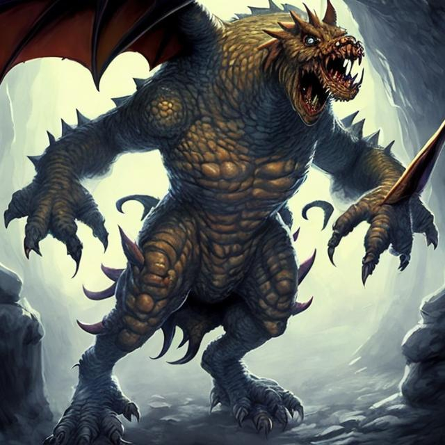 random monster image