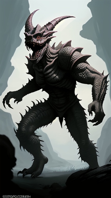 random monster image