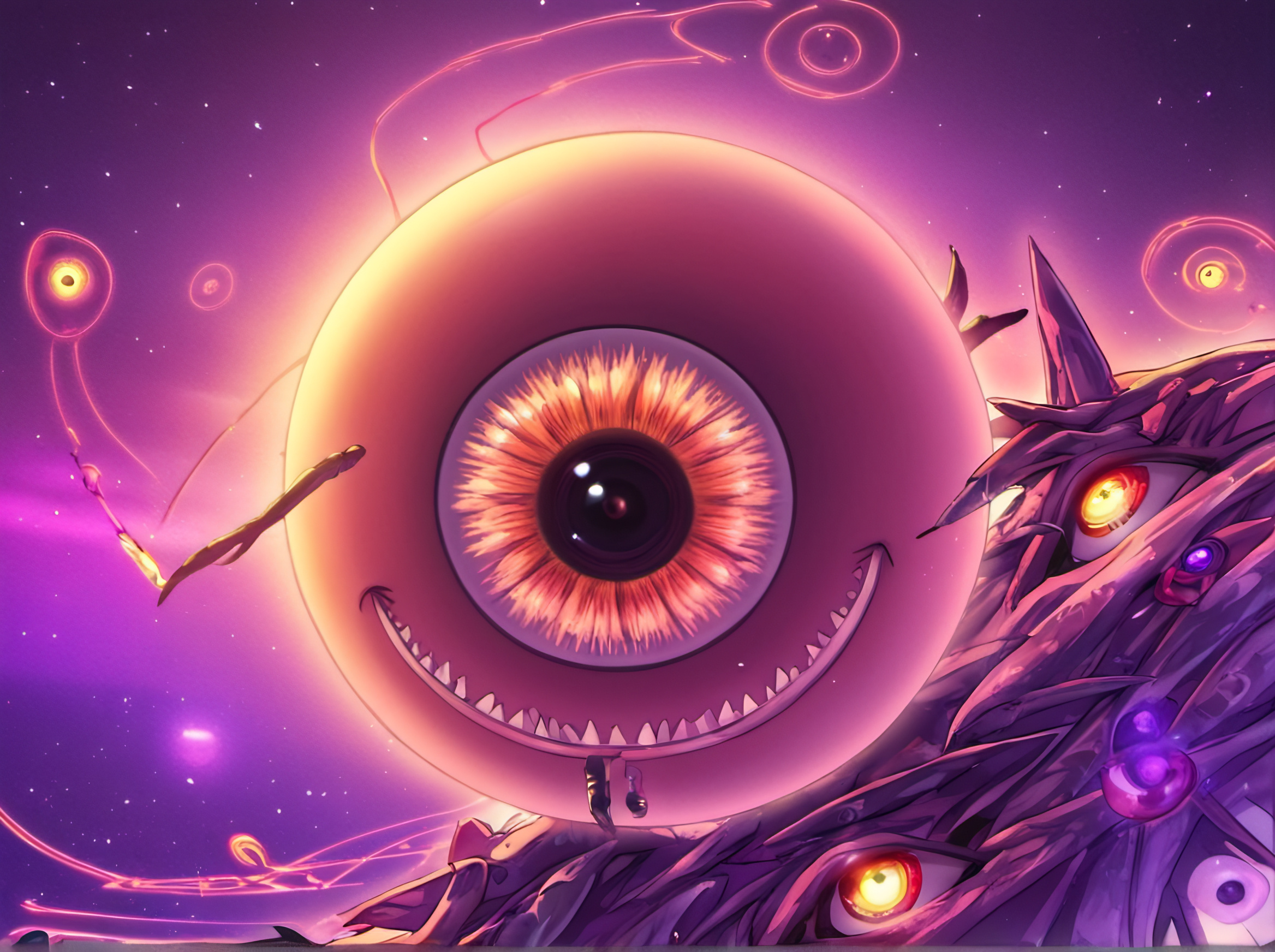 random monster image