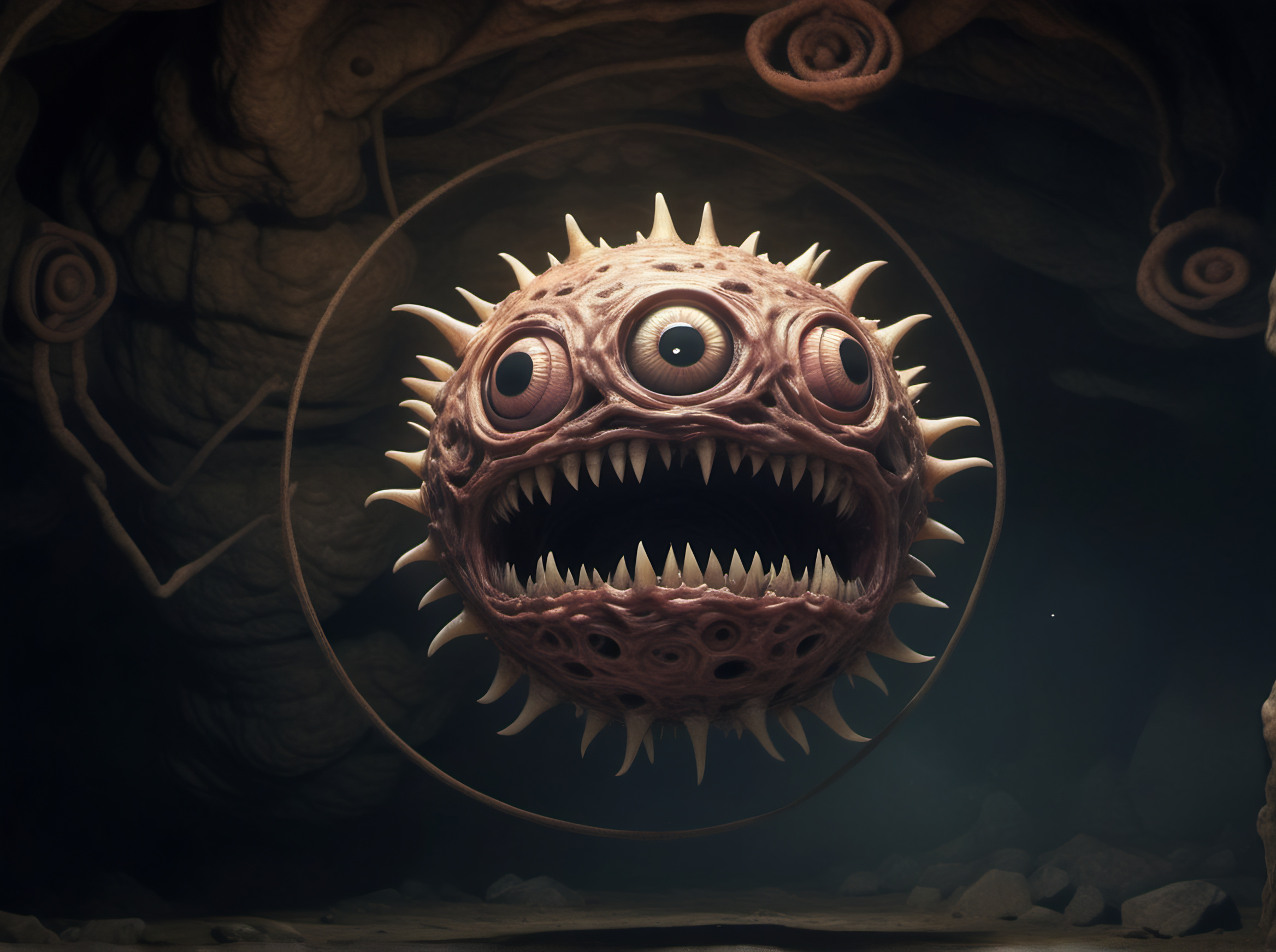 random monster image