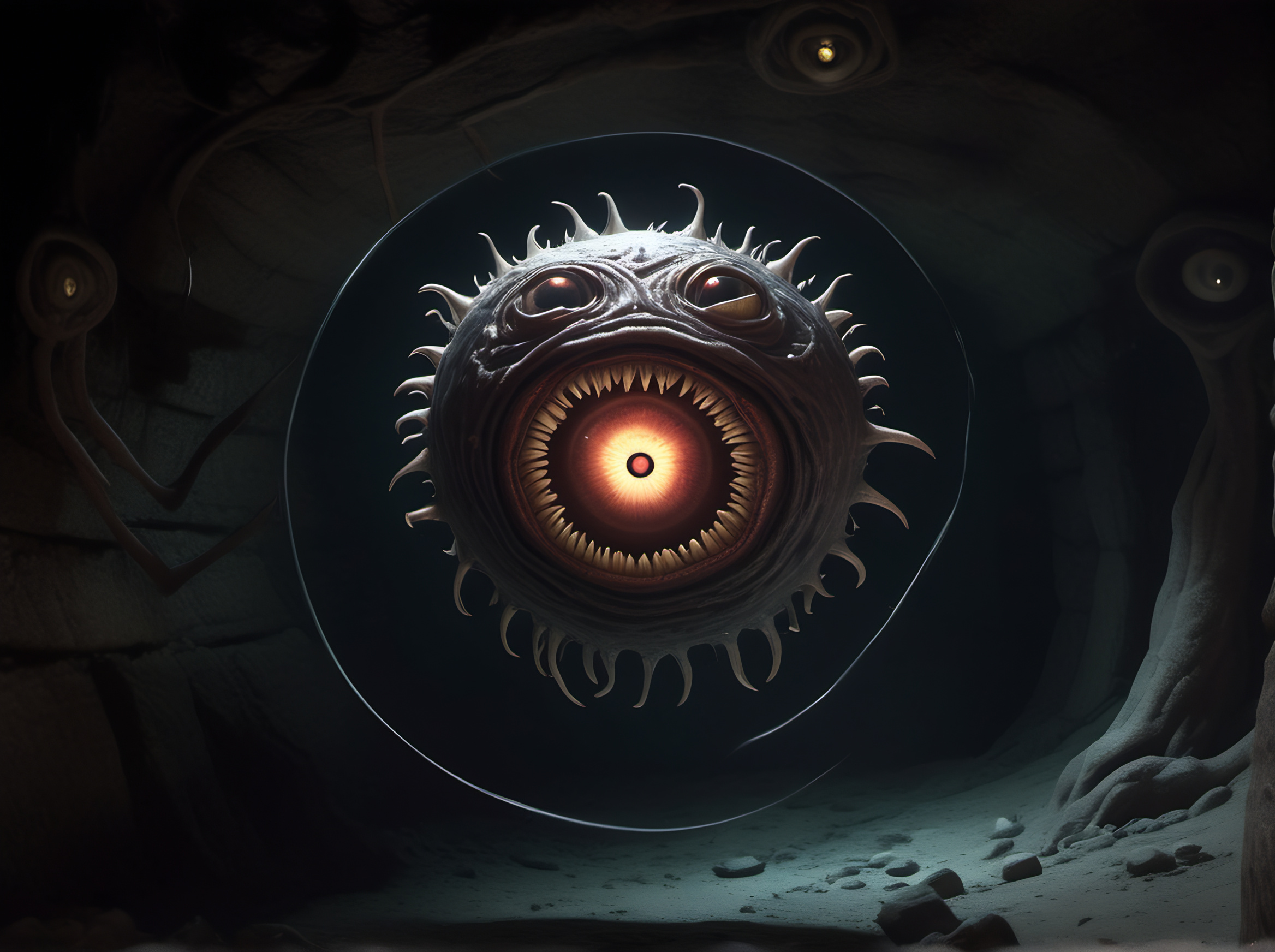 random monster image