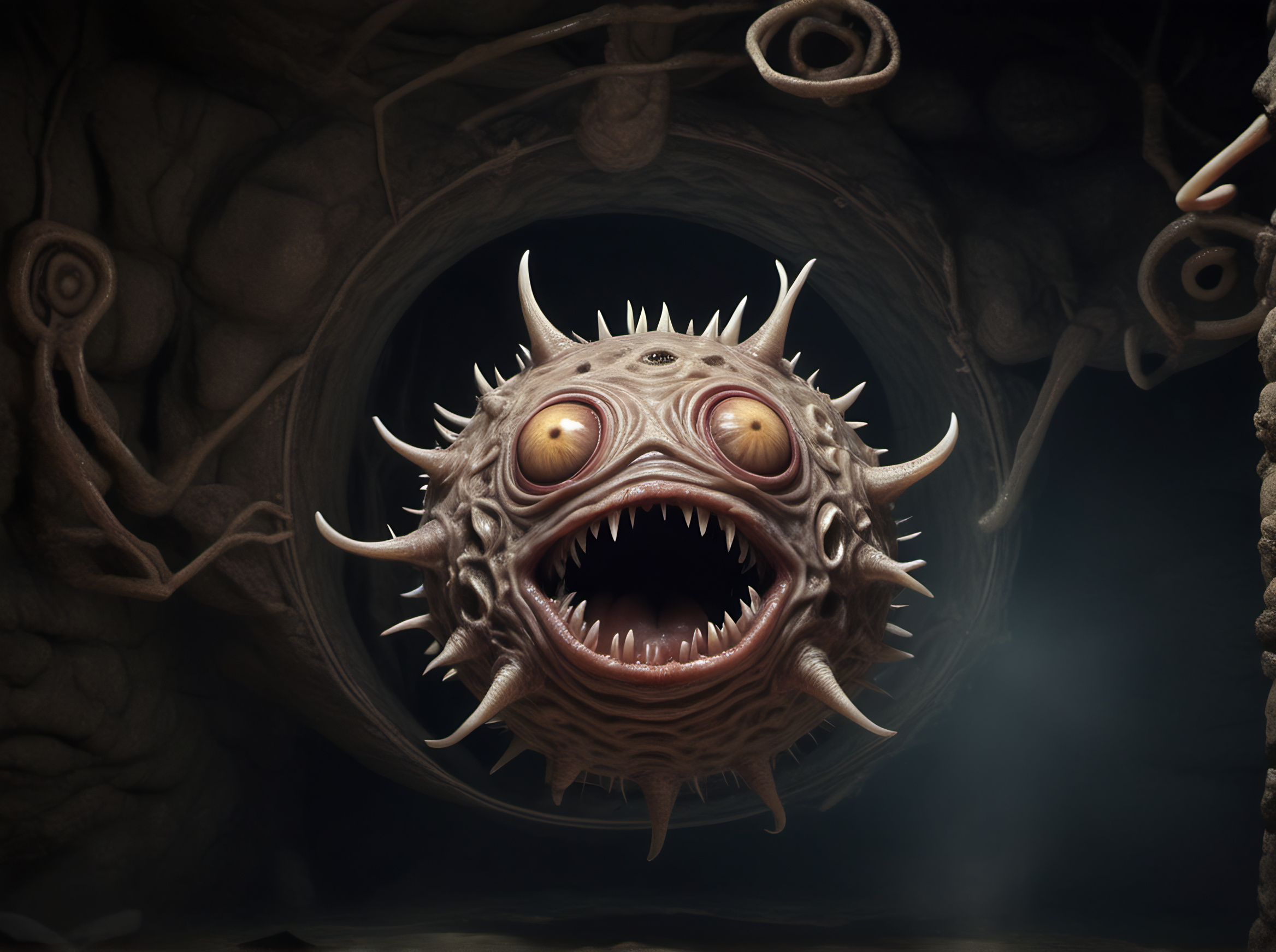 random monster image