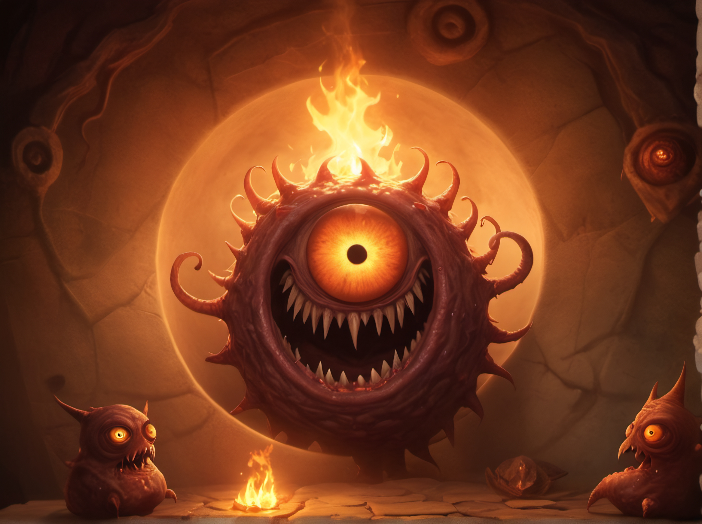 random monster image