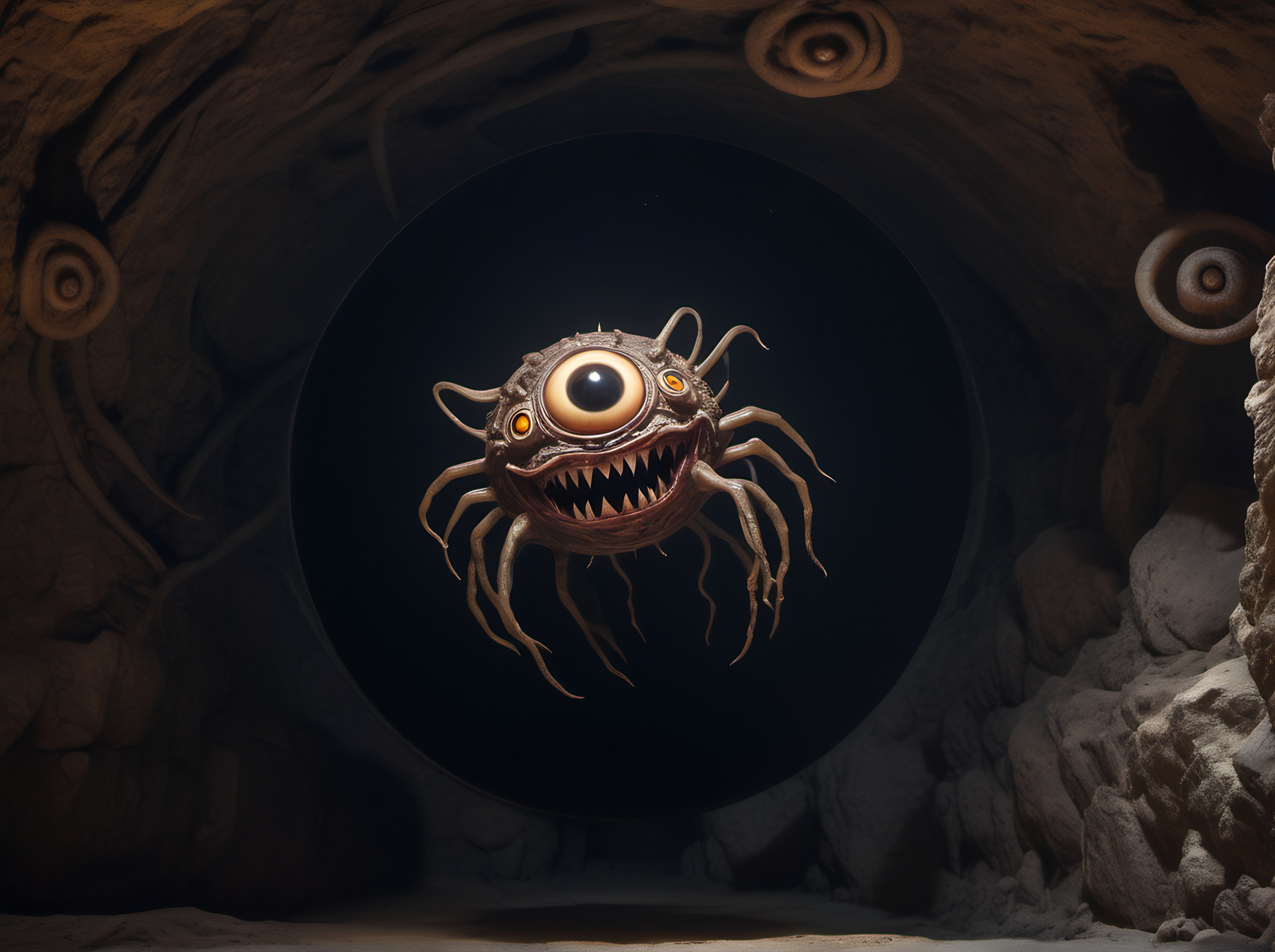 random monster image