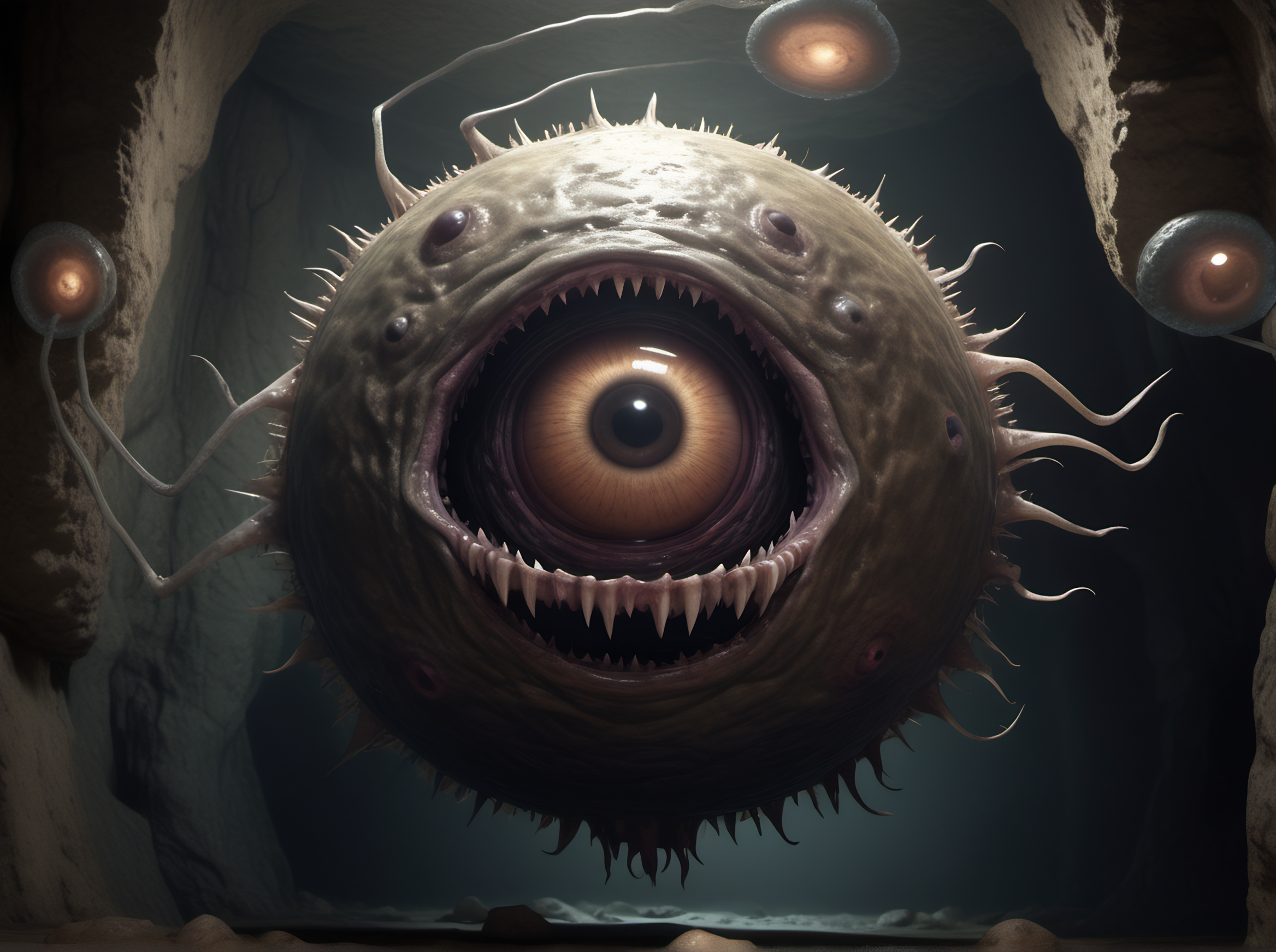 random monster image