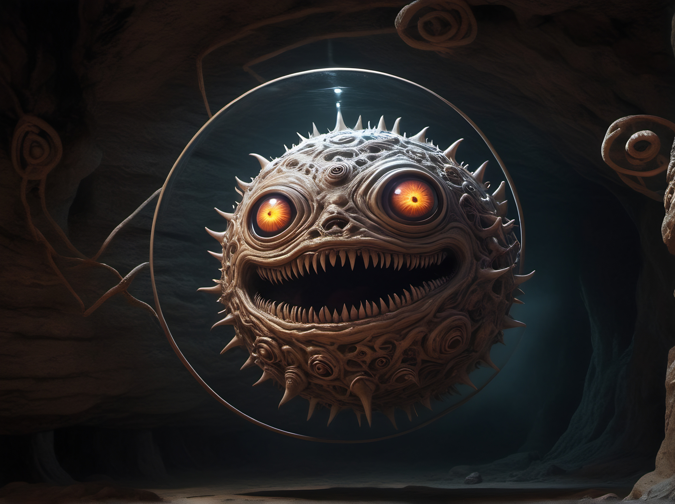 random monster image