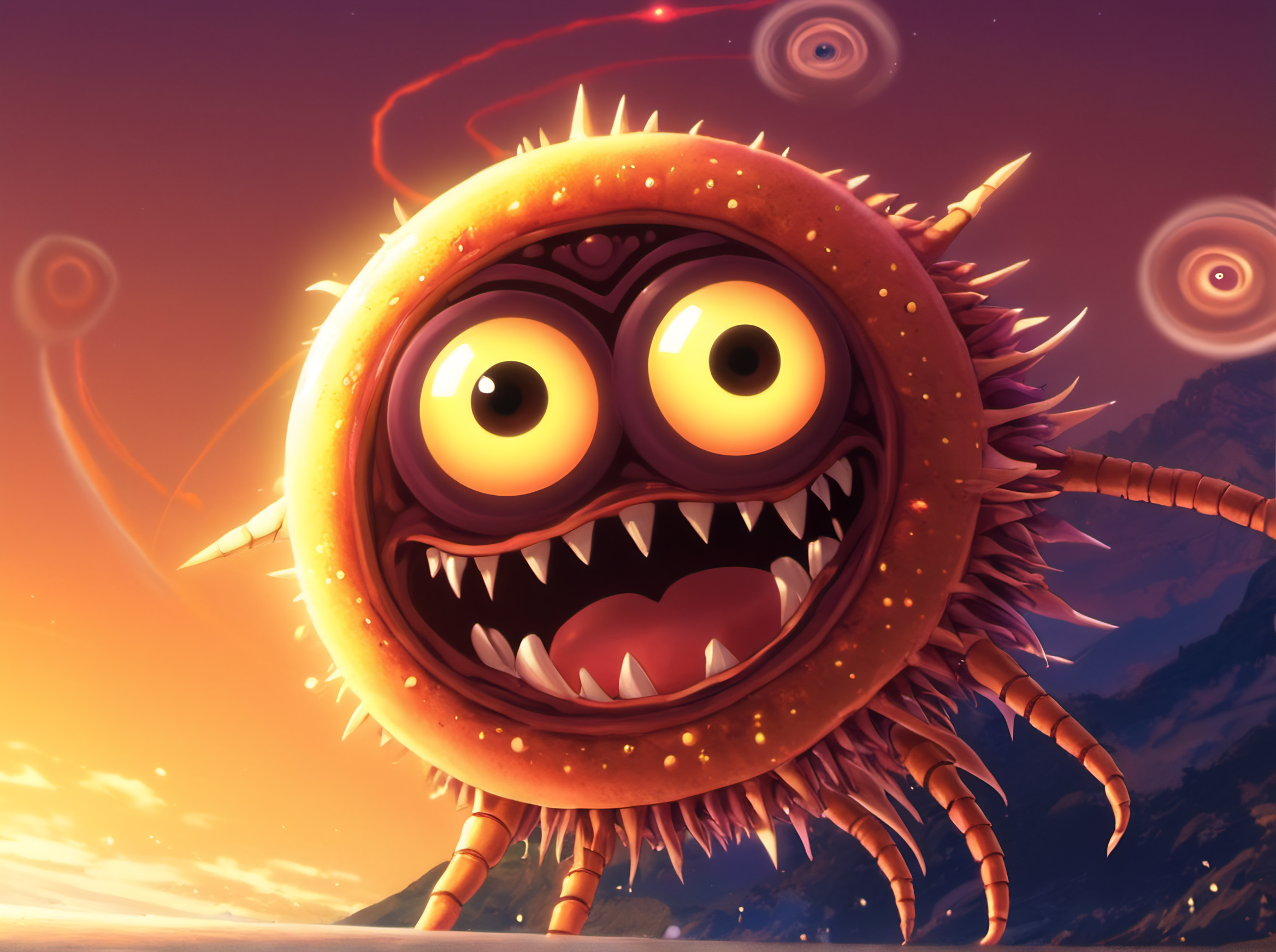 random monster image