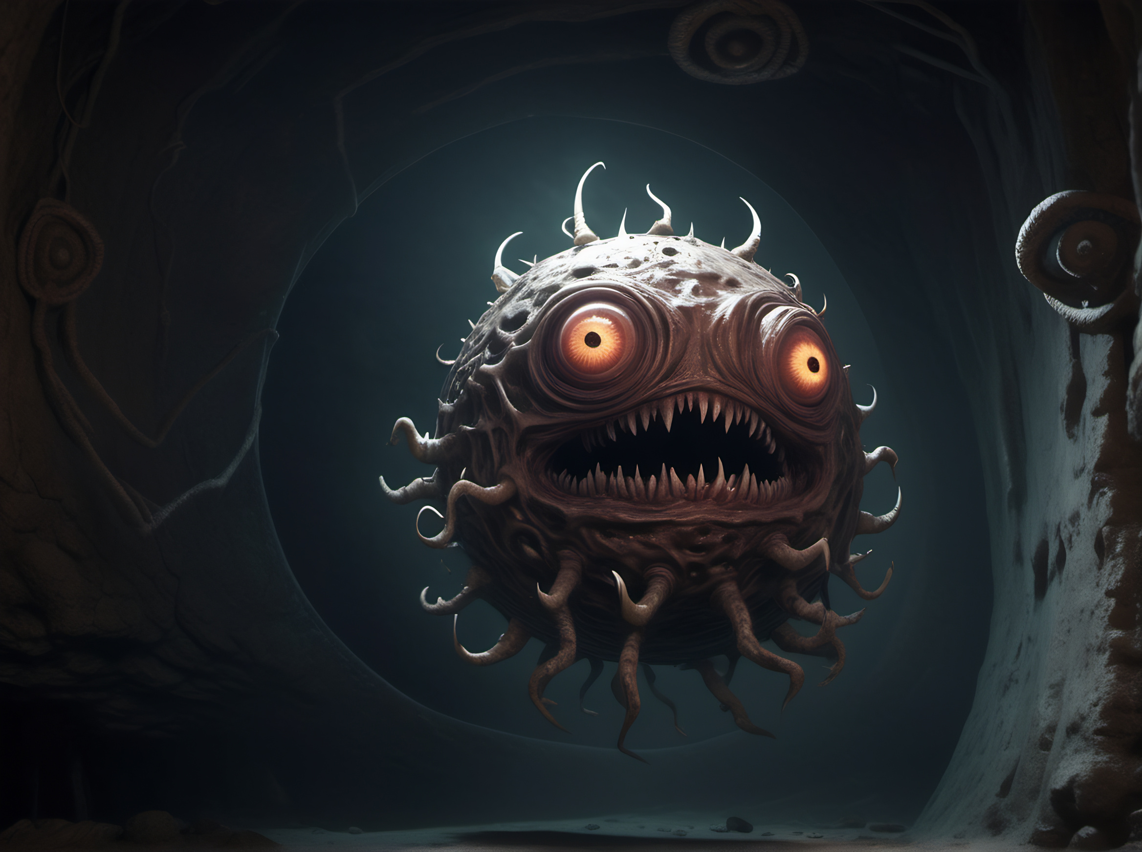 random monster image