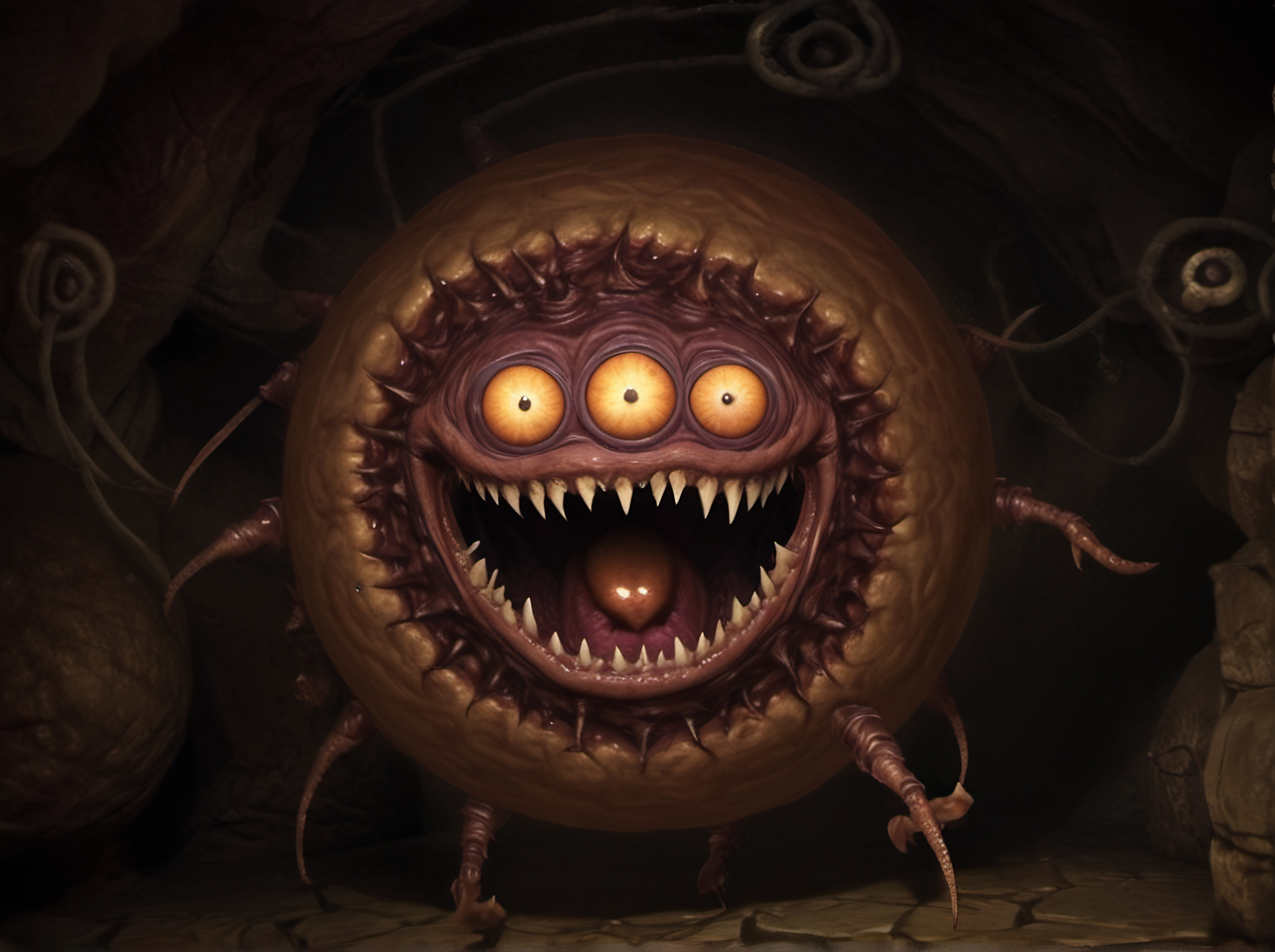 random monster image