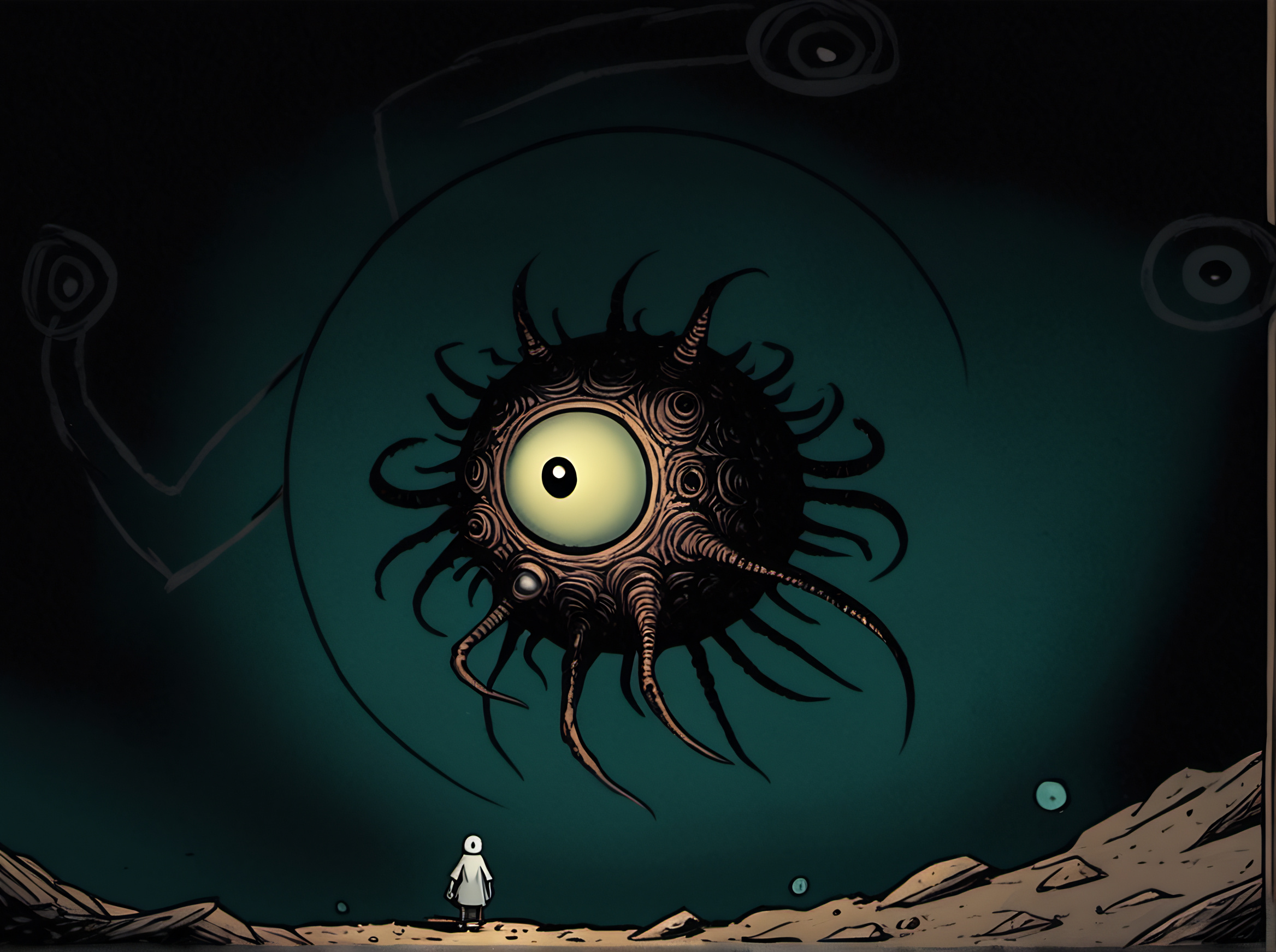 random monster image