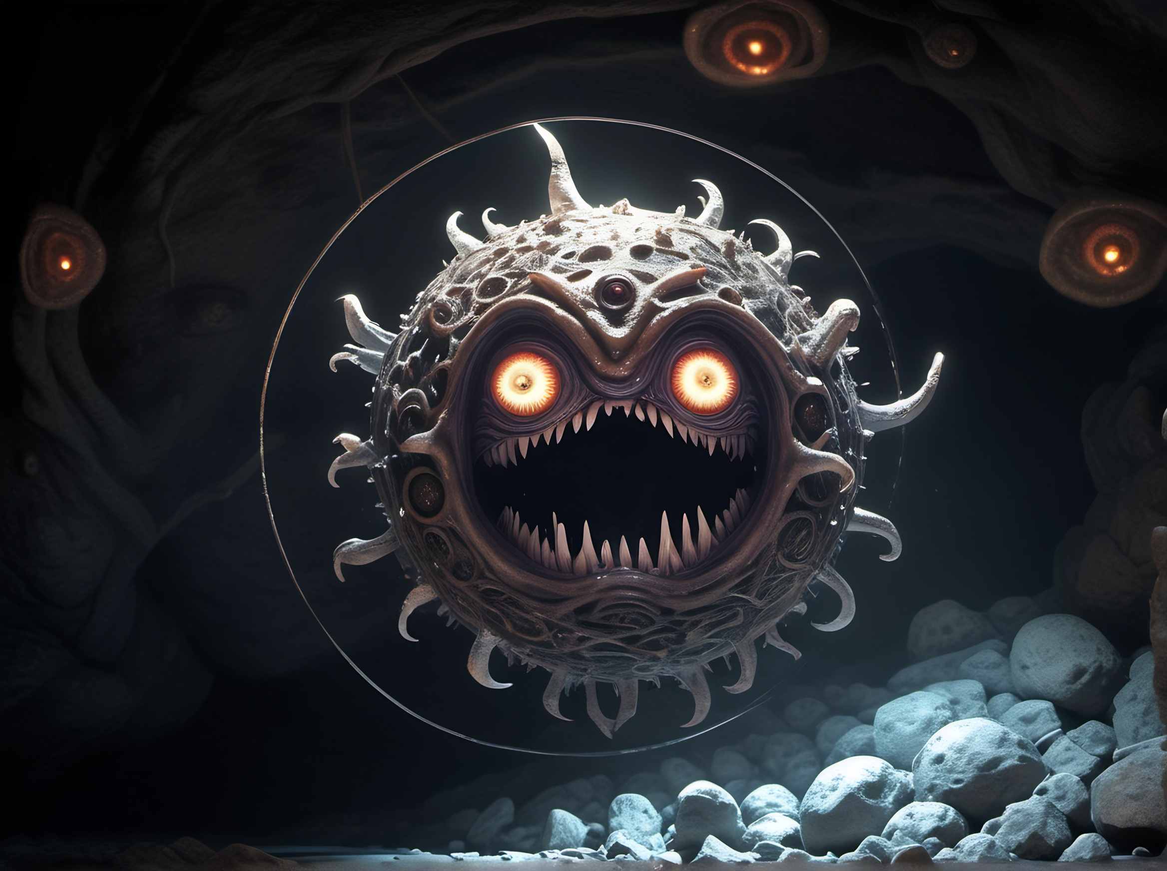 random monster image