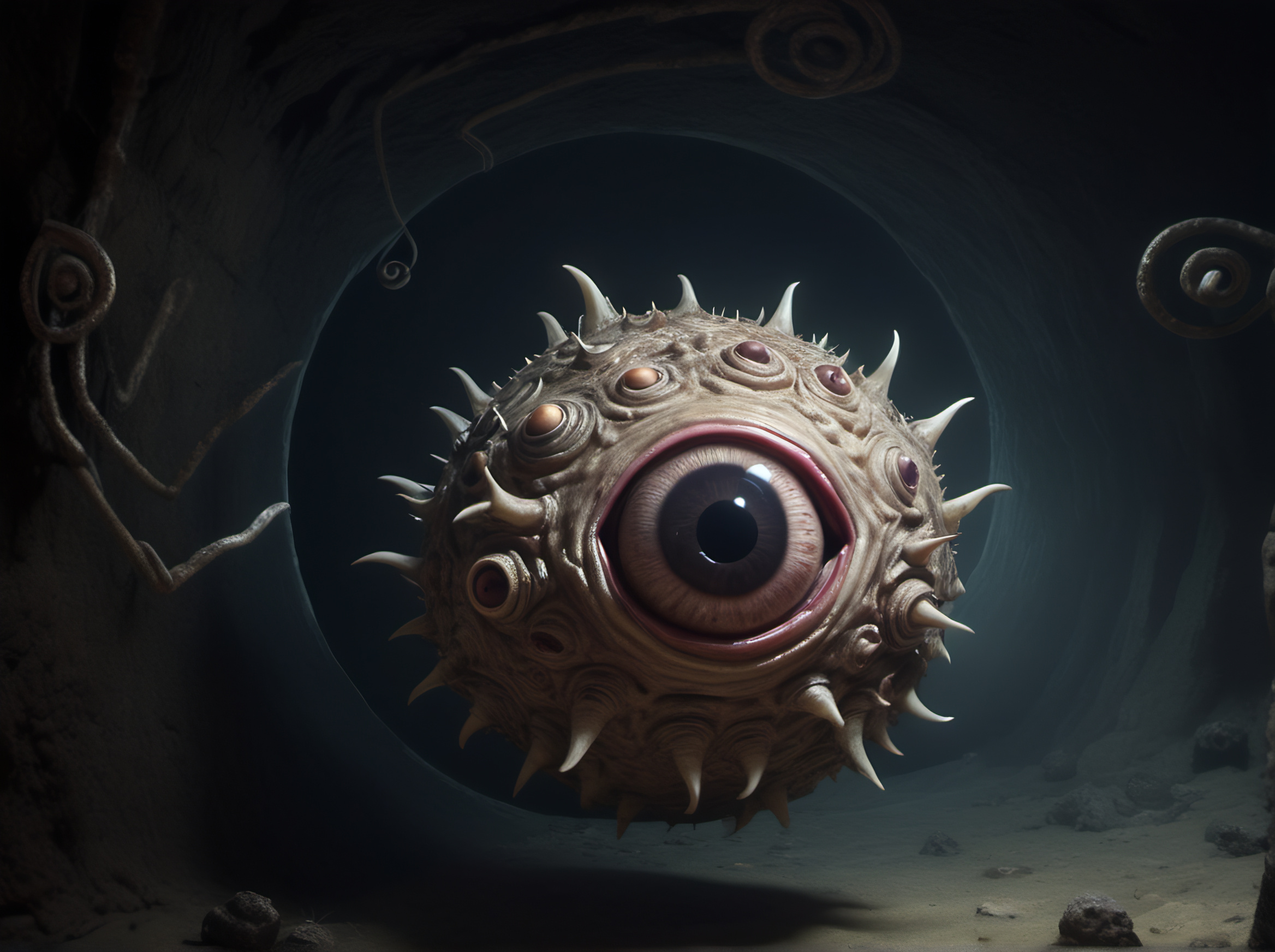 random monster image