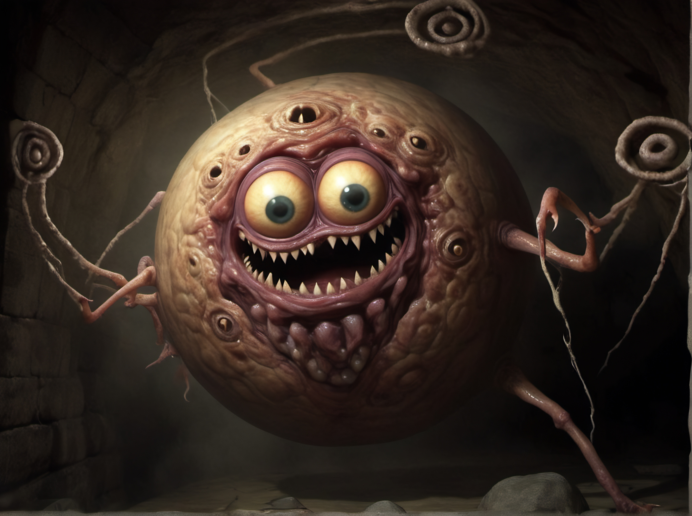 random monster image