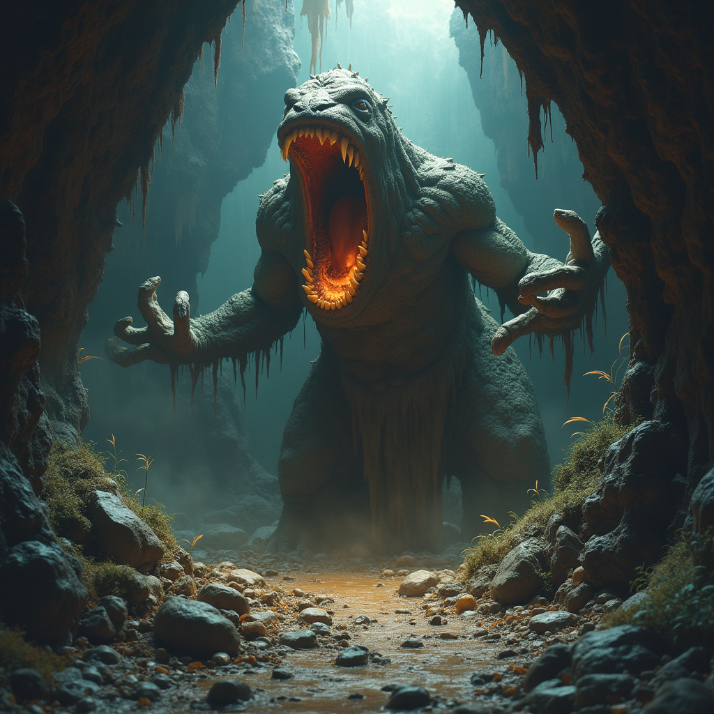 random monster image