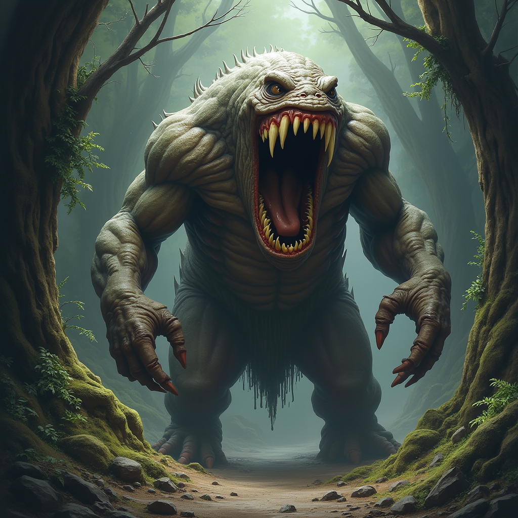 random monster image