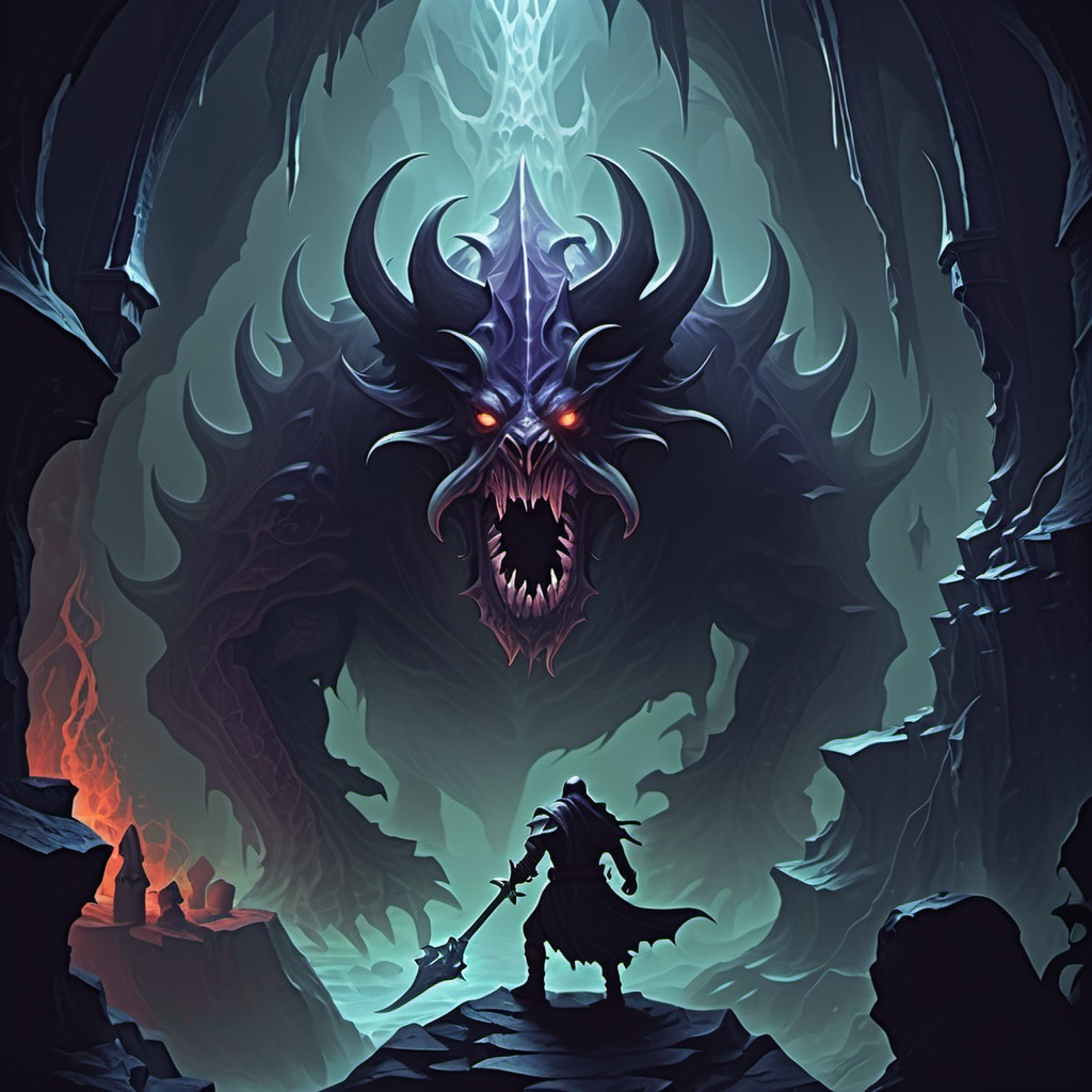 random monster image